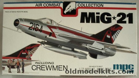 MPC 1/72 Mig-21 Indonesian Air Force with Crewmen  (Ex-Airfix), 22108 plastic model kit
